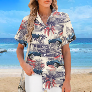 Custom Photo Best Summer Trips - Family Personalized Custom Unisex Tropical Hawaiian Aloha Shirt - Summer Vacation Gift, Gift For Family Members
