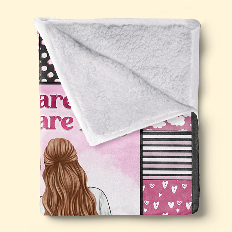J'ai tellement de chance parce que je t'ai - Couverture personnalisée Bestie - Cadeau pour les meilleures amies, BFF, sœurs