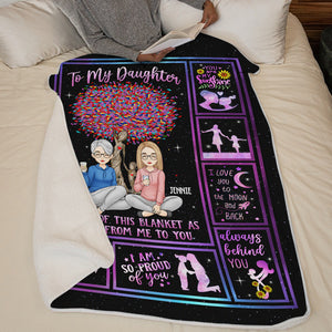 My Life My Strength My Everything - Family Personalized Custom Blanket - Christmas Gift From Mom
