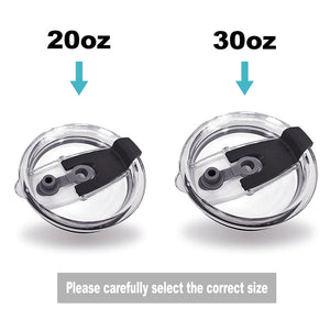 Couvercles de rechange sans BPA, couvercles anti-éclaboussures, couvercle pour gobelet de 20 onces, gobelet de 30 onces