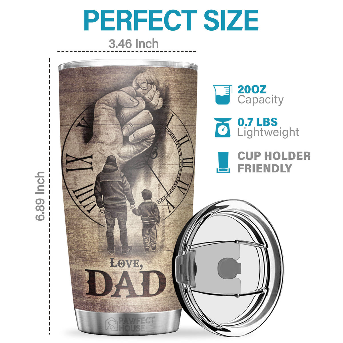 Tu m'as donné tellement de raisons d'être fier de l'homme que tu es devenu - Tumbler - À mon fils, cadeau pour fils, cadeau de papa pour fils, cadeau d'anniversaire pour fils