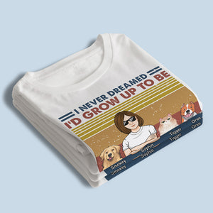 T-shirt unisexe personnalisé « Papa fourrure, maman fourrure » super sexy, motif chien et chat, sweat-shirt à capuche, cadeau d'anniversaire, fête des mères, pour les propriétaires d'animaux et les amoureux des animaux.