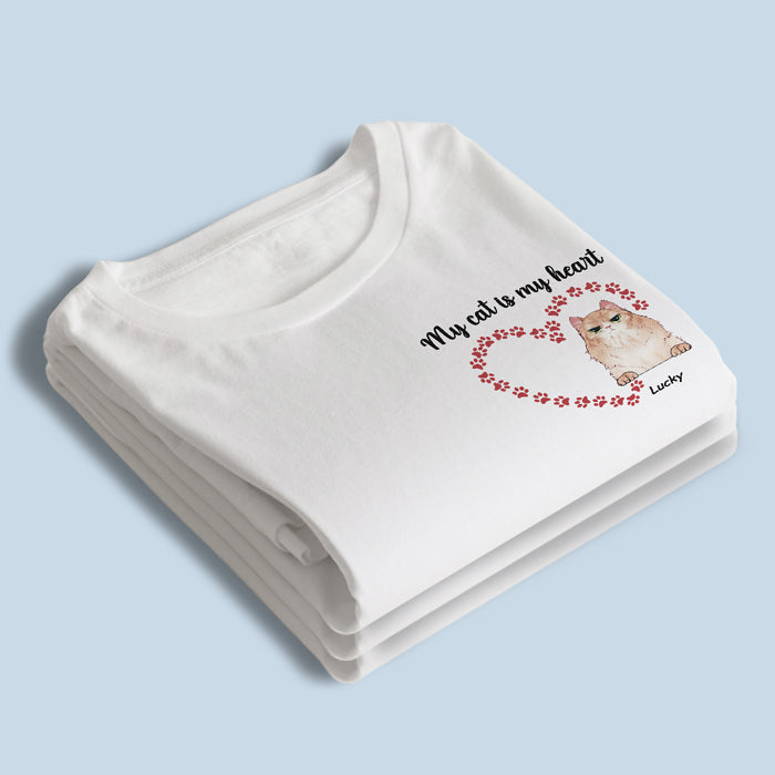 Pawsome Life - T-shirt, sweat à capuche et sweat-shirt unisexe personnalisé pour chien et chat - Cadeau pour propriétaires et amoureux des animaux