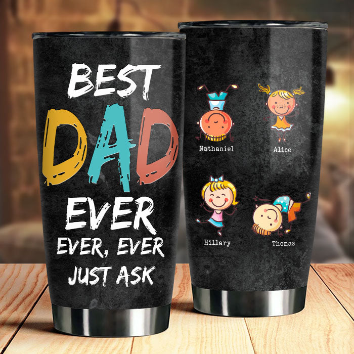 Notre meilleur papa de tous les temps - Gobelet personnalisé - Cadeau pour papa