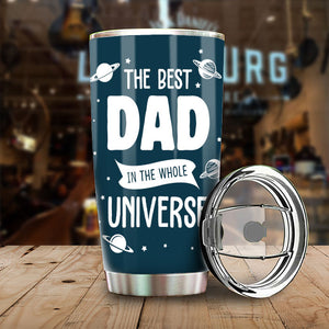Le meilleur papa de tout l'univers - Gobelet personnalisé - Cadeau pour papa