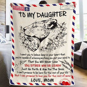 I Promise To Love You For The Rest Of My Life - Mom To Daughter, Blanket.