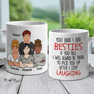 You And I Are Besties - Personalized Mug.