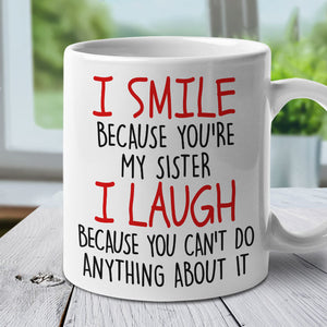 You And I Are Besties - Personalized Mug.