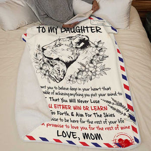 I Promise To Love You For The Rest Of My Life - Mom To Daughter, Blanket.