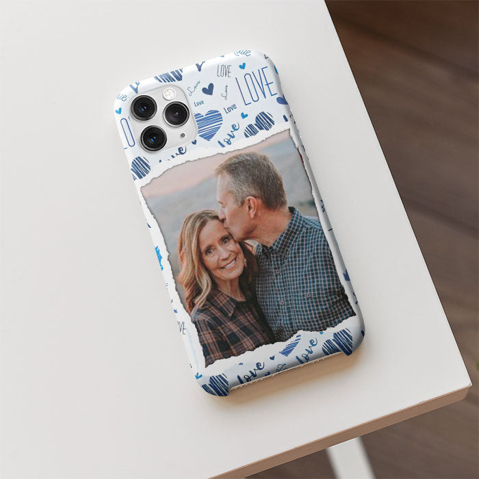 We'll Be Together Forever - Upload Image, Gift For Couples - Personalized Phone Case.