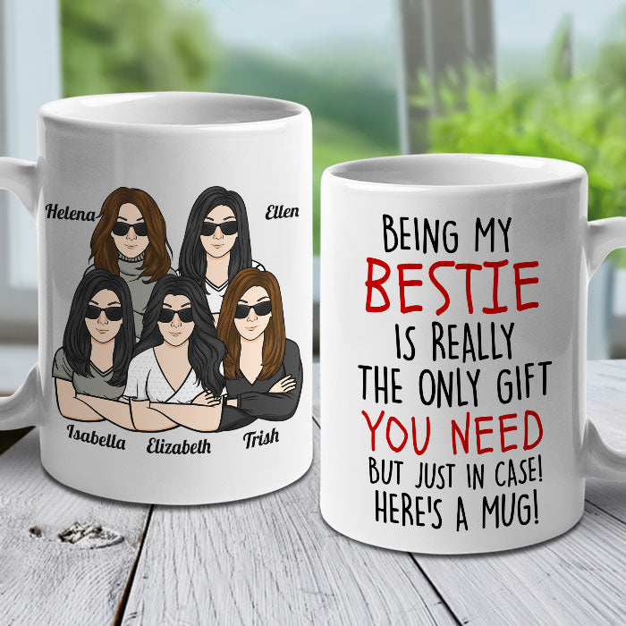 You And I Are Besties - Personalized Mug.