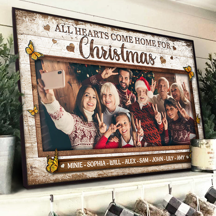 Together We Make A Family - Personalized Horizontal Poster.