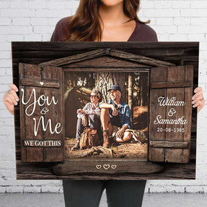 We Got This - Personalized Horizontal Canvas.