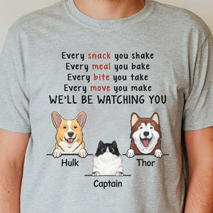 We'll Be Watching You - Personalized Unisex T-Shirt.
