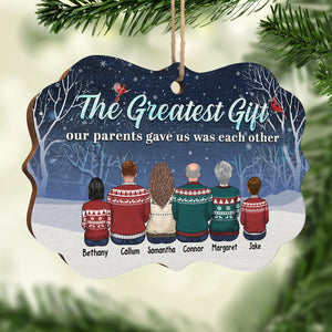 Famille jamais séparée, peut-être à distance, mais jamais au cœur - Décoration familiale personnalisée - Bois en forme de Benelux - Cadeau de Noël pour frères et sœurs