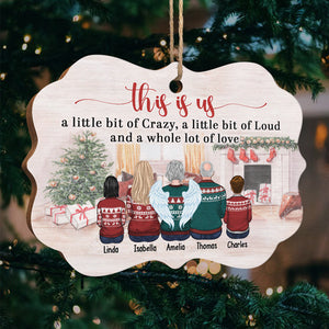 La vie est meilleure en famille - Décoration familiale personnalisée - Bois en forme de Benelux - Cadeau de Noël pour frères et sœurs
