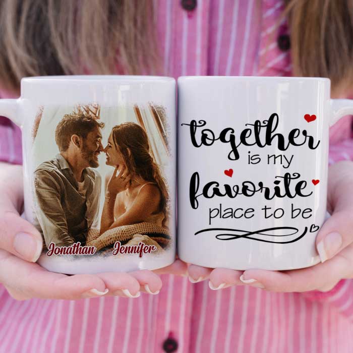 We Have Everything We Have Each Other - Upload Image, Gift For Couples - Personalized Mug.