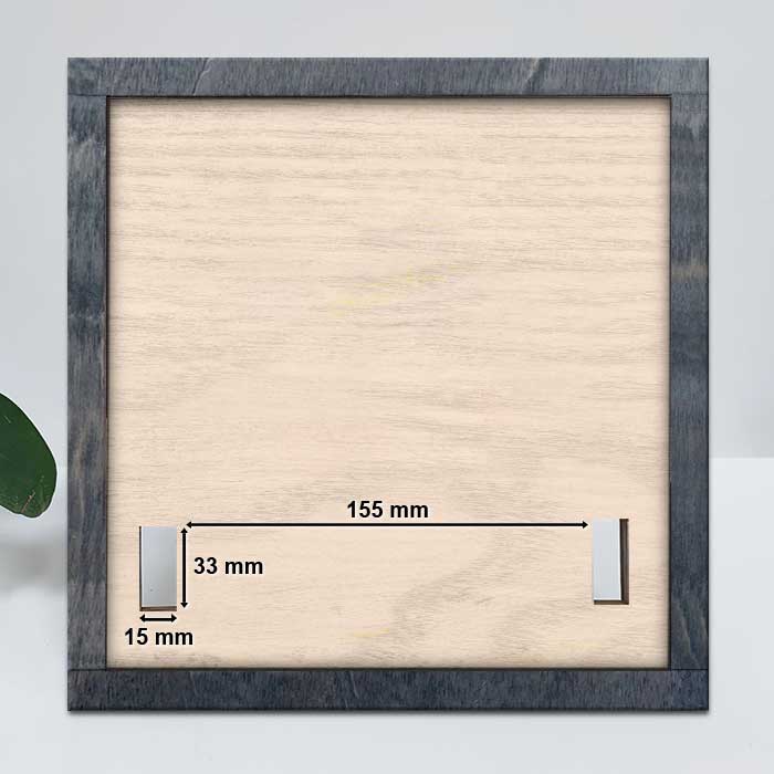 No Longer In Ourside - Dog Memorial - Personalized Memorial Pet Loss Sign (9x9 inches).