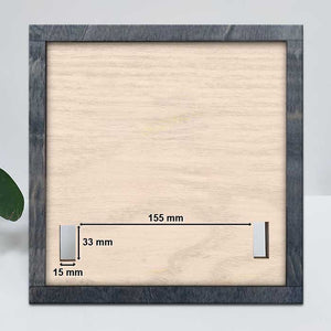 No Longer In Ourside - Dog Memorial - Personalized Memorial Pet Loss Sign (9x9 inches).