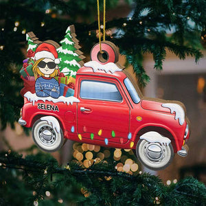 Loads Of Love With Kids - Personalized Shaped Ornament.