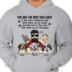 Tu es le meilleur papa du monde - T-shirt unisexe personnalisé, sweat à capuche - Cadeau pour papa