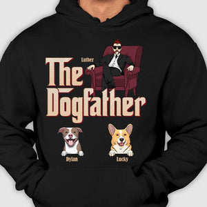 The Dogfather - T-shirt et sweat à capuche unisexe personnalisé - Cadeau pour papa
