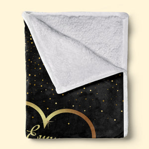 Notre histoire d'amour - Couverture personnalisée pour couple - Cadeau de Saint-Valentin pour mari et femme, anniversaire