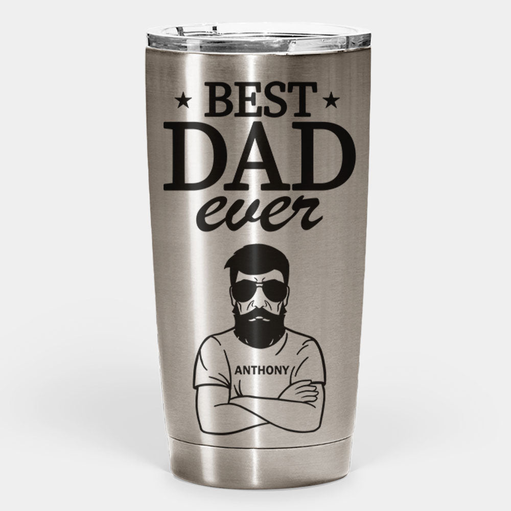 Meilleur papa de tous les temps, demandez-le-moi ! - Gobelet personnalisé - Cadeau pour papa