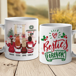 Besties Forever - Always Better Together - Personalized Mug.