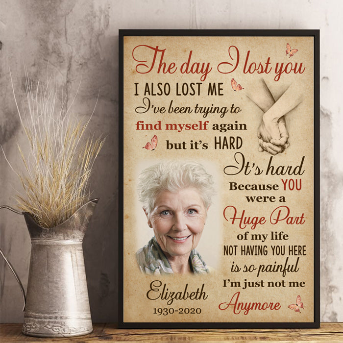 I've Been Trying To Find Myself Again - Personalized Vertical Poster.