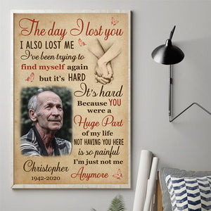 I've Been Trying To Find Myself Again - Personalized Vertical Poster.