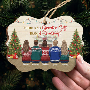 Frères et sœurs de cœur - Décoration de Noël en bois personnalisée en forme de Benelux - Cadeau pour meilleur ami, meilleure amie, sœur, cadeau d'anniversaire pour meilleur ami et ami, cadeau de Noël