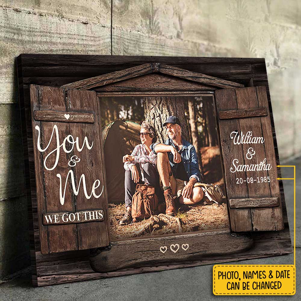 We Got This - Personalized Horizontal Canvas.