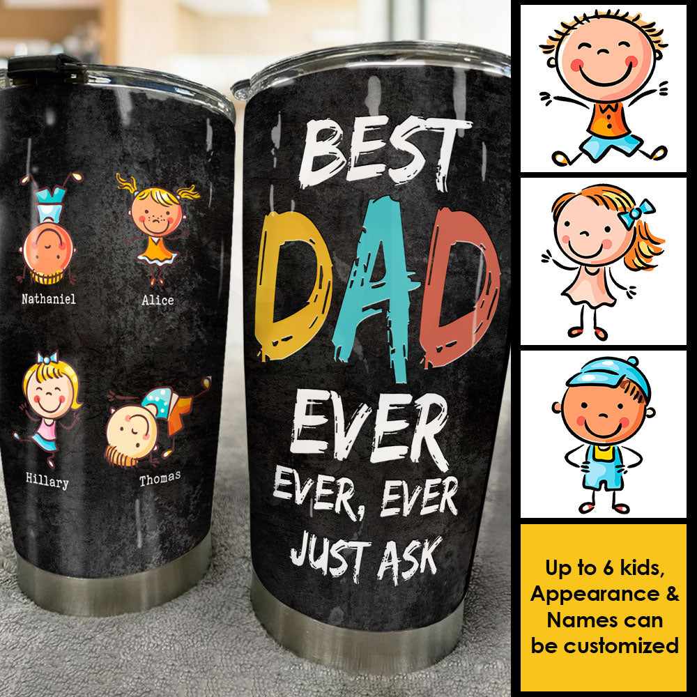 Notre meilleur papa de tous les temps - Gobelet personnalisé - Cadeau pour papa