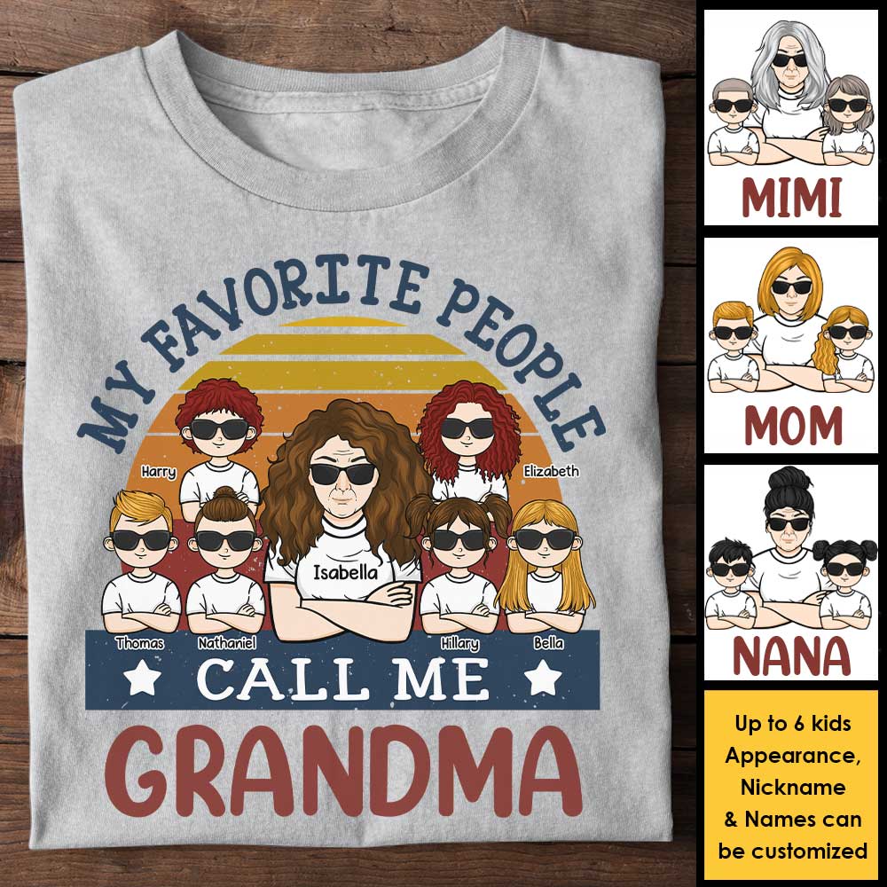 I'm Their Grandma - Personalized Unisex T-shirt, Hoodie - Gift For Mom, Grandma