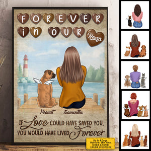 If Love Could Have Saved You, You Would Have Lived Forever - Personalized Vertical Poster.