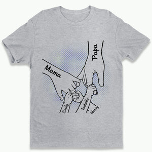 Nous sommes toujours à vos côtés - T-shirt, sweat à capuche, sweat-shirt unisexe personnalisé pour la famille - Cadeau pour les membres de la famille
