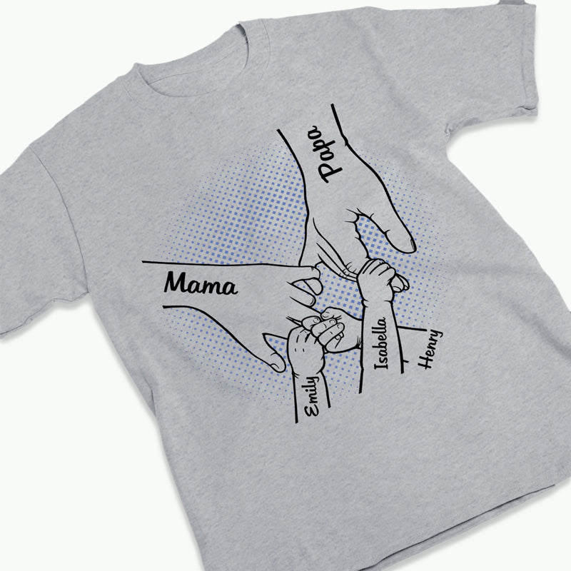 Nous sommes toujours à vos côtés - T-shirt, sweat à capuche, sweat-shirt unisexe personnalisé pour la famille - Cadeau pour les membres de la famille