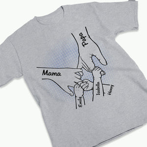 Nous sommes toujours à vos côtés - T-shirt, sweat à capuche, sweat-shirt unisexe personnalisé pour la famille - Cadeau pour les membres de la famille