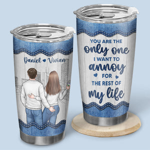 Tu es le seul - Verre personnalisé pour couple - Cadeau pour mari et femme, anniversaire